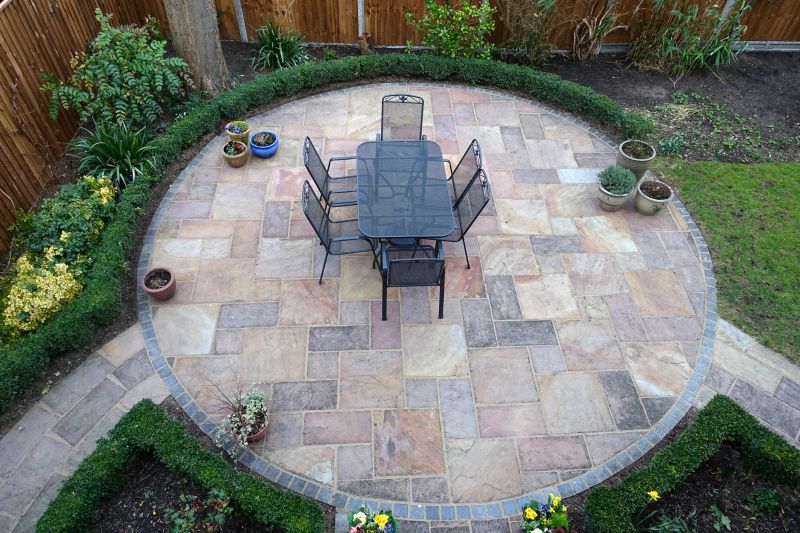 Patio with Paving Stones